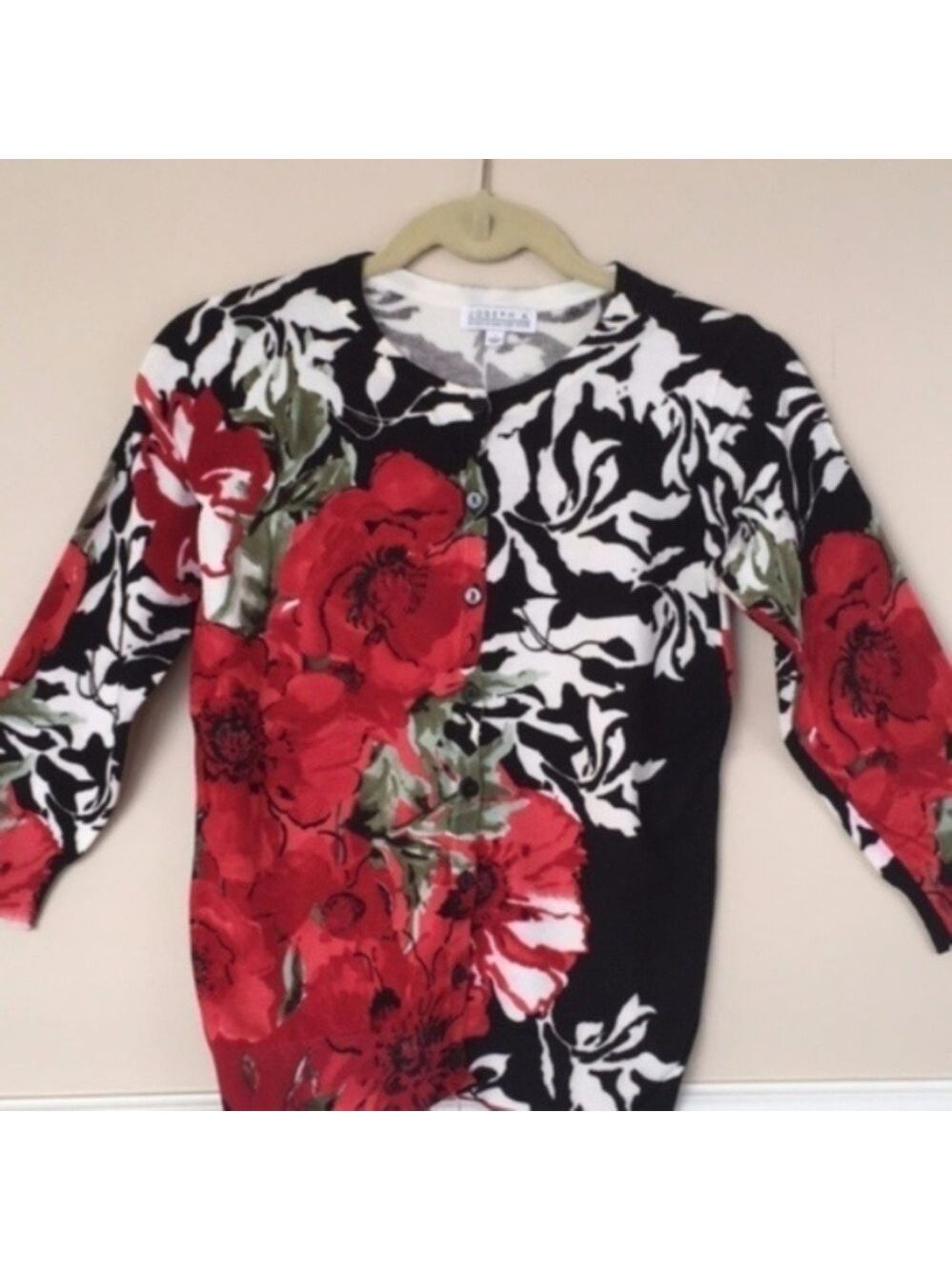 Joseph A. Floral Cardigan